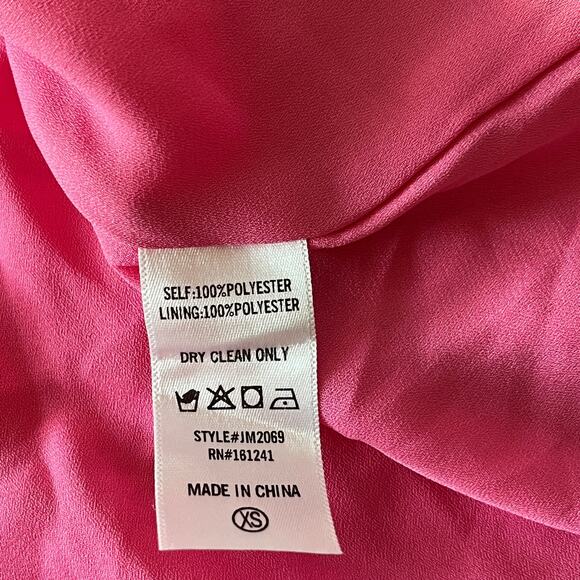 J. Marie Maeve Floral Dress XS Pink Orange - Picture 10 of 10